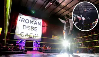 Antonio Attolini convierte su informe legislativo en una función de lucha libre en Torreón