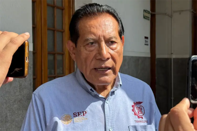 imagen recuadro Rogelio Ontiveros Arredondo, secretario de Obras Públicas, Desarrollo Urbano y Ecología de Tampico. Foto: Axel Hassel