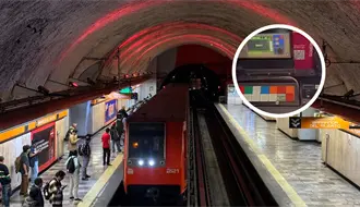 VIDEO | jóvenes ingresan a la cabina del Metro CDMX y comienzan a tocar botones sin permiso