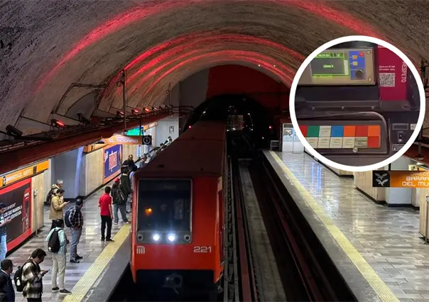 VIDEO | jóvenes ingresan a la cabina del Metro CDMX y comienzan a tocar botones sin permiso