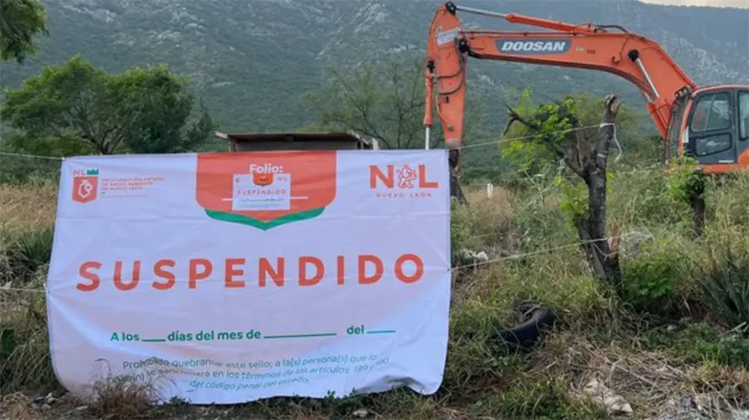 imagen recuadro Suspenden mega obra en el Cerro del Topo Chico. Foto: Gobierno de Nuevo León.