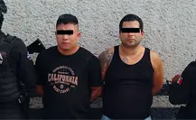 Policía de Monterrey detiene a dos hombres armados en el Centro