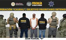 Operación Caudal en Edomex: capturan a “El Maya”, objetivo prioritario ligado al robo de agua Operación Caudal en Edomex: capturan a “El Maya”, objetivo prioritario ligado al robo de agua