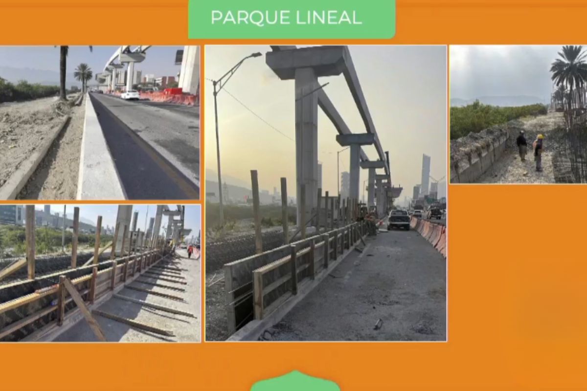 Avances en Parque Lineal Avances en Parque Lineal