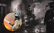 Incendios por pinos navideños: Protección Civil hace simulacro y pide reforzar la prevención en diciembre