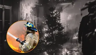 Incendios por pinos navideños: Protección Civil hace simulacro y pide reforzar la prevención en diciembre