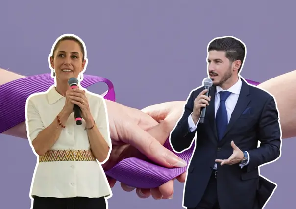 Samuel García se suma con Claudia Sheinbaum en la firma del compromiso por la vida de las mujeres