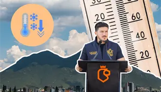 Frente Frío 16 en Nuevo León: Samuel García informa sobre cambios drásticos de temperatura