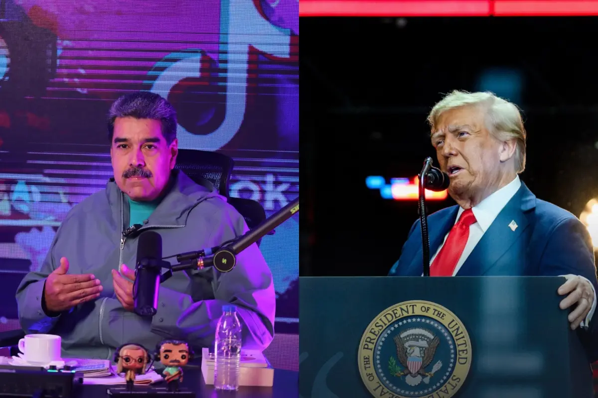 Nicolás Maduro y Donald Trump Foto: X(Twitter) @NicolasMaduro/The White House