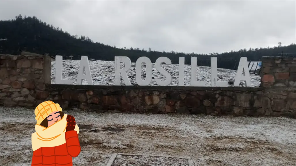 El congelador de México, ubicado en Durango, alcanza 14 grados bajo cero este 25 de noviembre