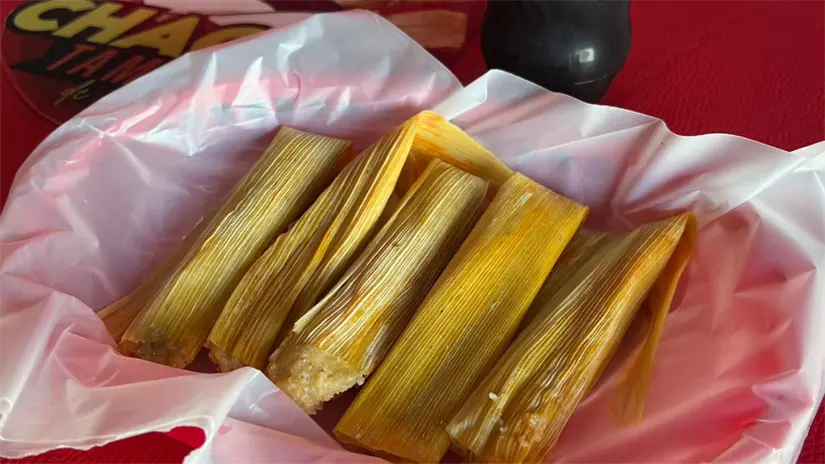 imagen recuadro El Joven que fundó el negocio Chagos Tamales con $130 mil pesos. FOTO | POSTA