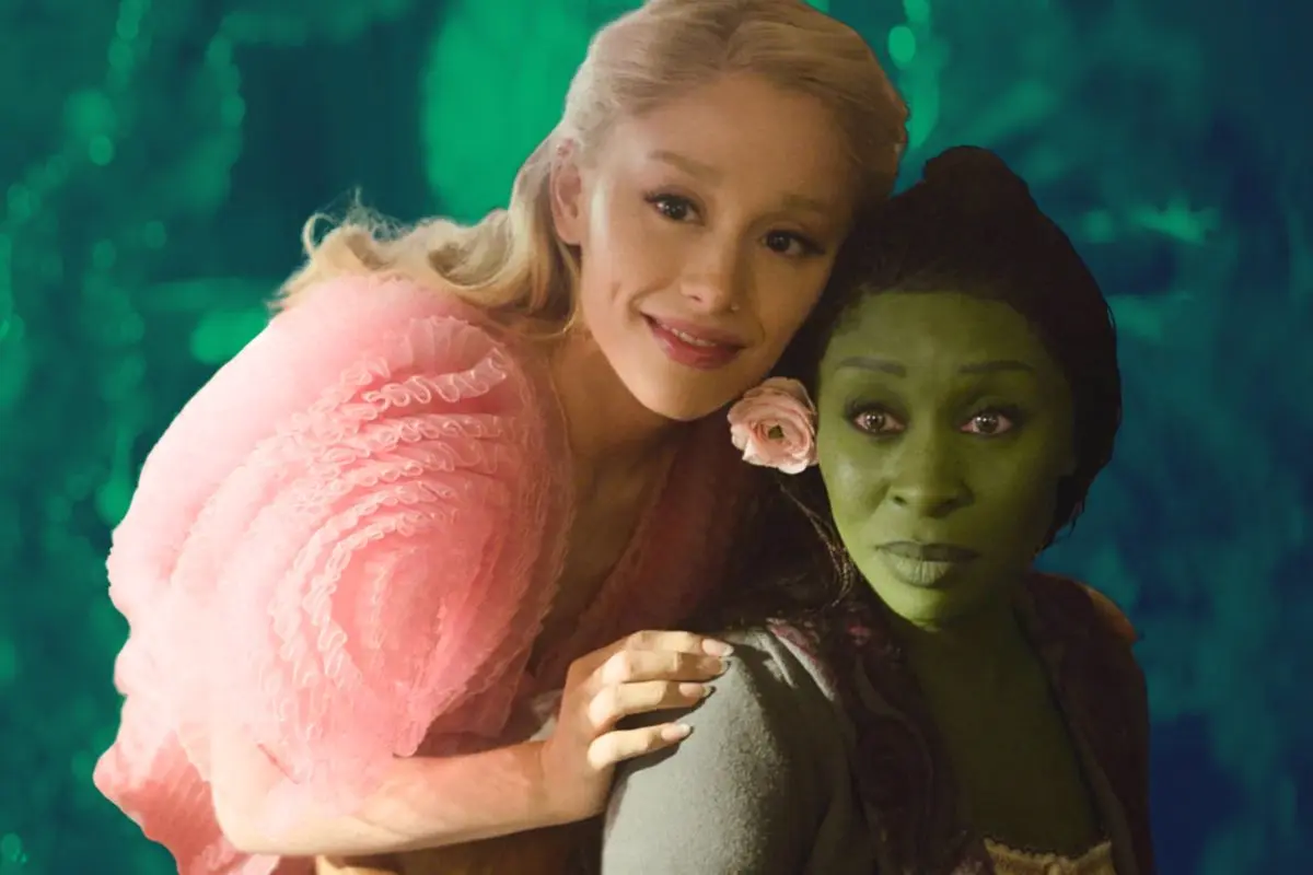 Ariana Grande y Cynthia Erivo protagonizaron las dos películas de Wicked. FOTO: CANVA/IMDb