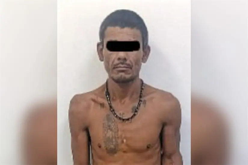 imagen recuadro El hombre identificado como Julián “N”. Foto: Policía de Escobedo