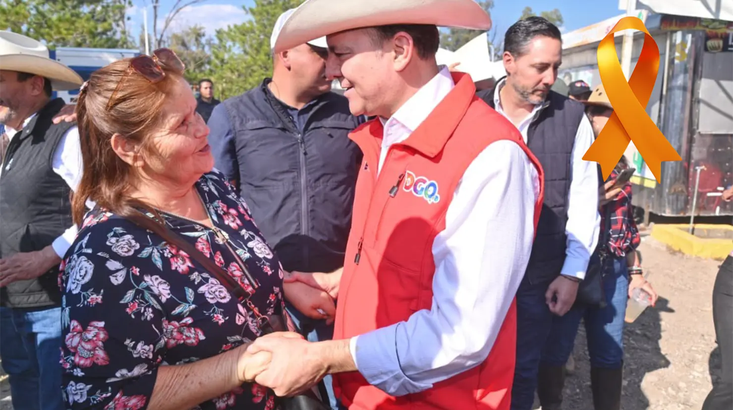 El gobernador Esteban Villegas se sumó al compromiso nacional por las mujeres. | Foto: Especial.