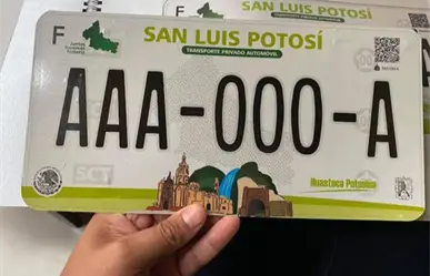 Esto cuesta tramitar las placas vehiculares en San Luis Potosí