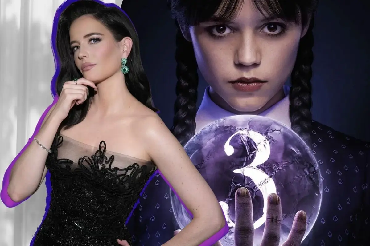 Eva Green se une al reparto de Merlina: Temporada 3 junto a Jenna Ortega y Catherine Zeta Jones. FOTO: CANVA/IG: @evagreenweb/Netflix