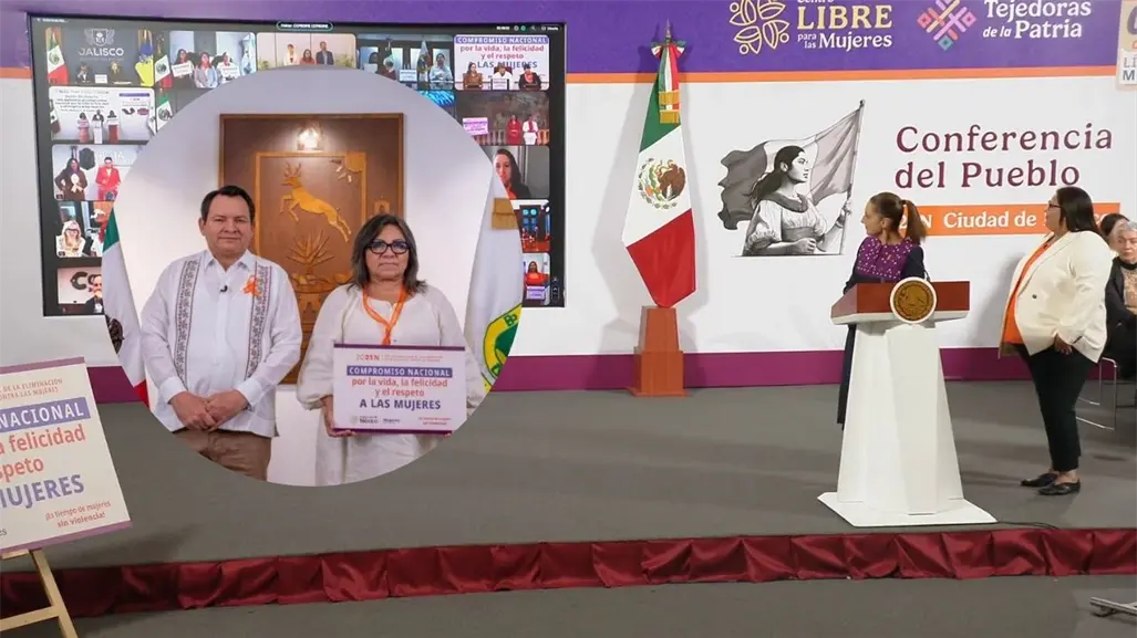 Gobierno de Yucatán se suma al Compromiso Nacional por la Vida y el Respeto a las Mujeres