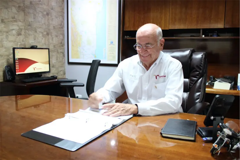 imagen recuadro Manuel Guillermo Treviño Cantú, director general del ITAVU. Foto: Carlos García