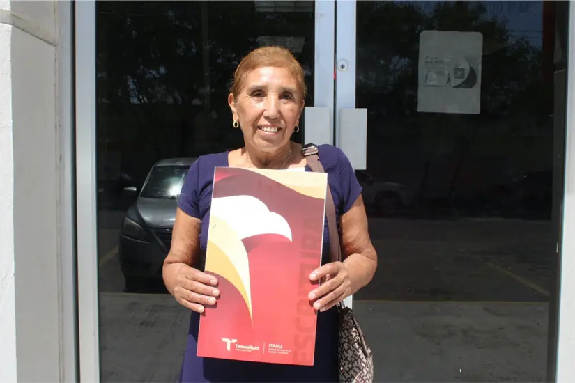 imagen recuadro Beneficiaria de escrituración a través del ITAVU. Foto: Carlos García