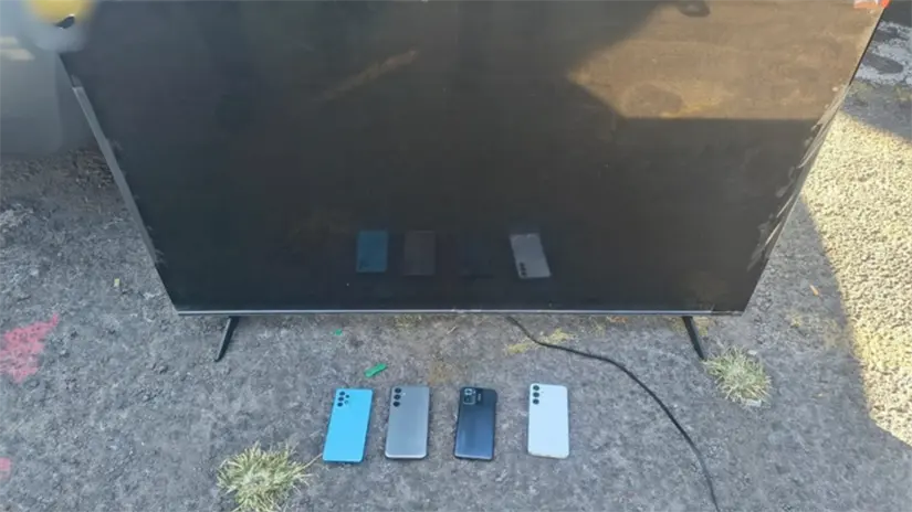 Pertenencias robadas de casa en Iztapalapa. Foto: SSC CDMX 