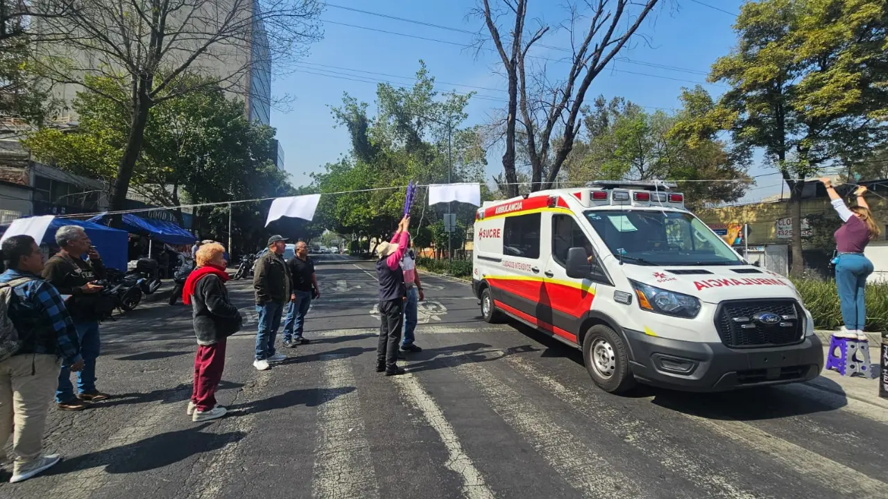 Manifestación por abuso sexual de un menor en CDMX | Foto: Luis Antonio Alfaro