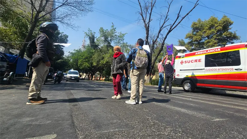 Manifestación por abuso sexual a un menor en CDMX | Foto: Luis Antonio Alfaro