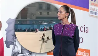 Claudia Sheinbaum pide marcha pacífica este 25N; colocan vallas ante posibles grupos violentos