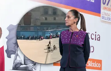 Claudia Sheinbaum pide marcha pacífica este 25N; colocan vallas ante posibles grupos violentos