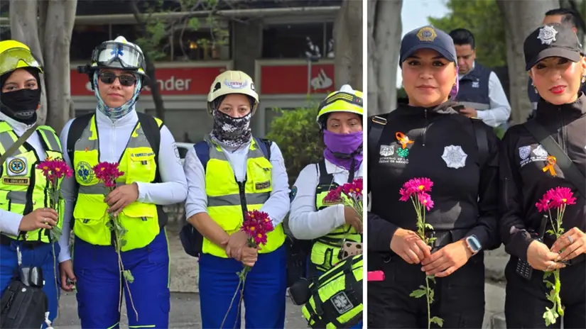 Elementos de Seguridad Ciudadana de CDMX. Foto: Mario Flores 