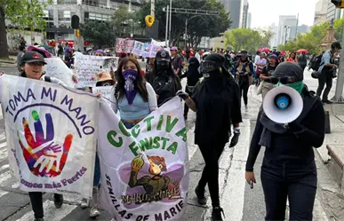 EN VIVO | Así avanza la marcha del 25N en CDMX hacia el Zócalo capitalino