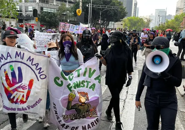 EN VIVO | Así avanza la marcha del 25N en CDMX hacia el Zócalo capitalino