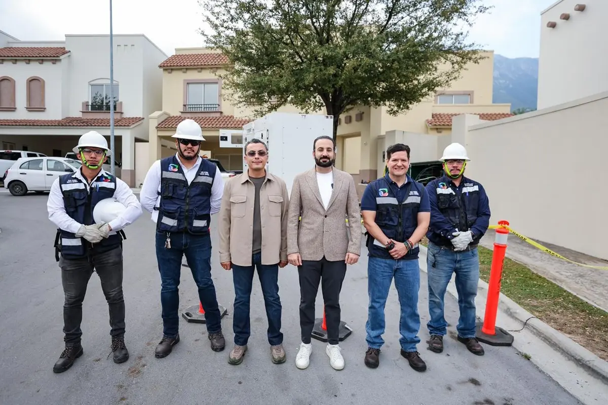 El alcalde de San Pedro, Mauricio Farah, implementará plantas móviles eléctricas ante los apagones en el municipio. Foto: Gobierno de San Pedro