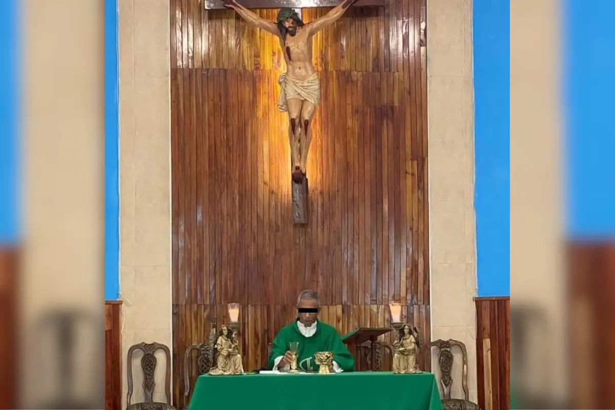 El sacerdote Ernesto T, originario de Tamaulipas, es investigado por presunto abuso sexual en Estados Unidos. Foto: Axel Hassel