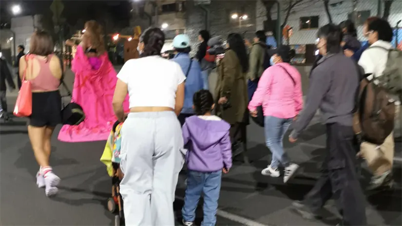 imagen recuadro Trabajadoras y trabajadores sexuales realizaron una protesta ante la realización de la ciclovía | Foto: Luis Antonio Alfaro