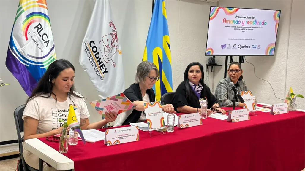 Publican diagnóstico sobre salud, educación y discriminación de la comunidad LGBTI+ en Yucatán