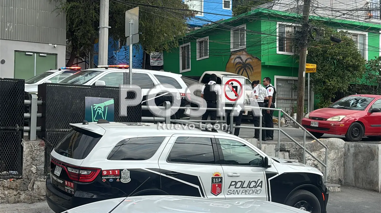 El mediodía del martes, un tiroteo en Las Canteras provocó la rápida movilización de fuerzas de seguridad en Monterrey y San Pedro. Foto: Raymundo Elizalde