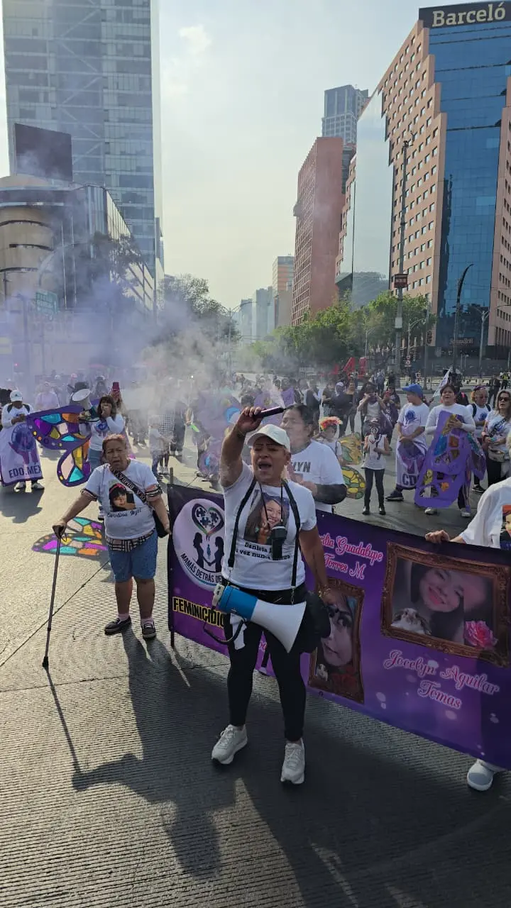 Colectivo feminista. Foto: Mario Flores 