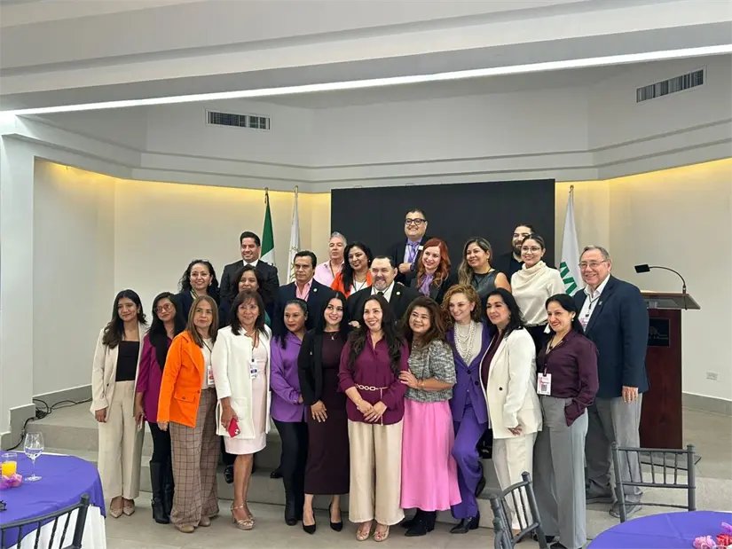 imagen recuadro Durante el Primer Encuentro Interregional Inmobiliario se debatieron acciones necesarias para erradicar la violencia de género en Nuevo León. Foto: Diego Ovalle