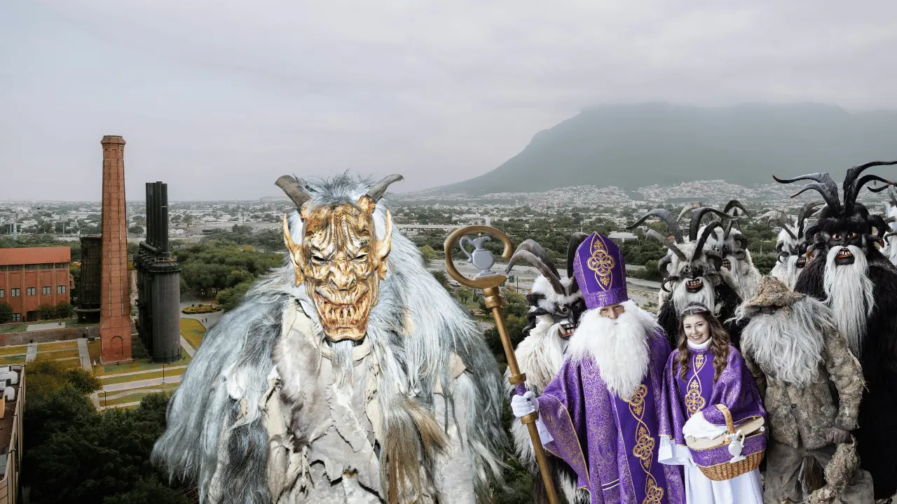 El encuentro con el demonio de la Navidad se llevará a cabo en una ubicación emblemática de la ciudad. Foto: Canva.