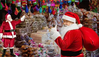 Uno de los mercaditos más grandes de Nuevo León se viste de Navidad