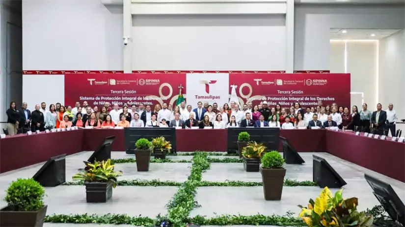 Estuvieron presentes organismos internacionales y de seguridad en la tercera sesión SIPINNA | Foto: Secretaría General de Gobierno