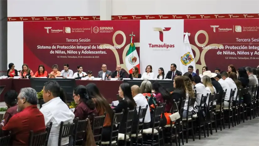 La sesión la encabezó el secretario general de Gobierno, Héctor Joel Villegas González | Foto: Secretaría General de Gobierno