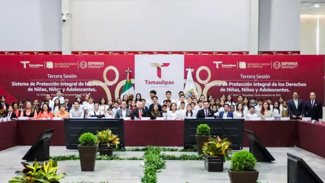 En la tercera sesión de SIPINNA se tomó protesta de la Tercera Generación del Observatorio OPINNA | Foto: Secretaría General de Gobierno