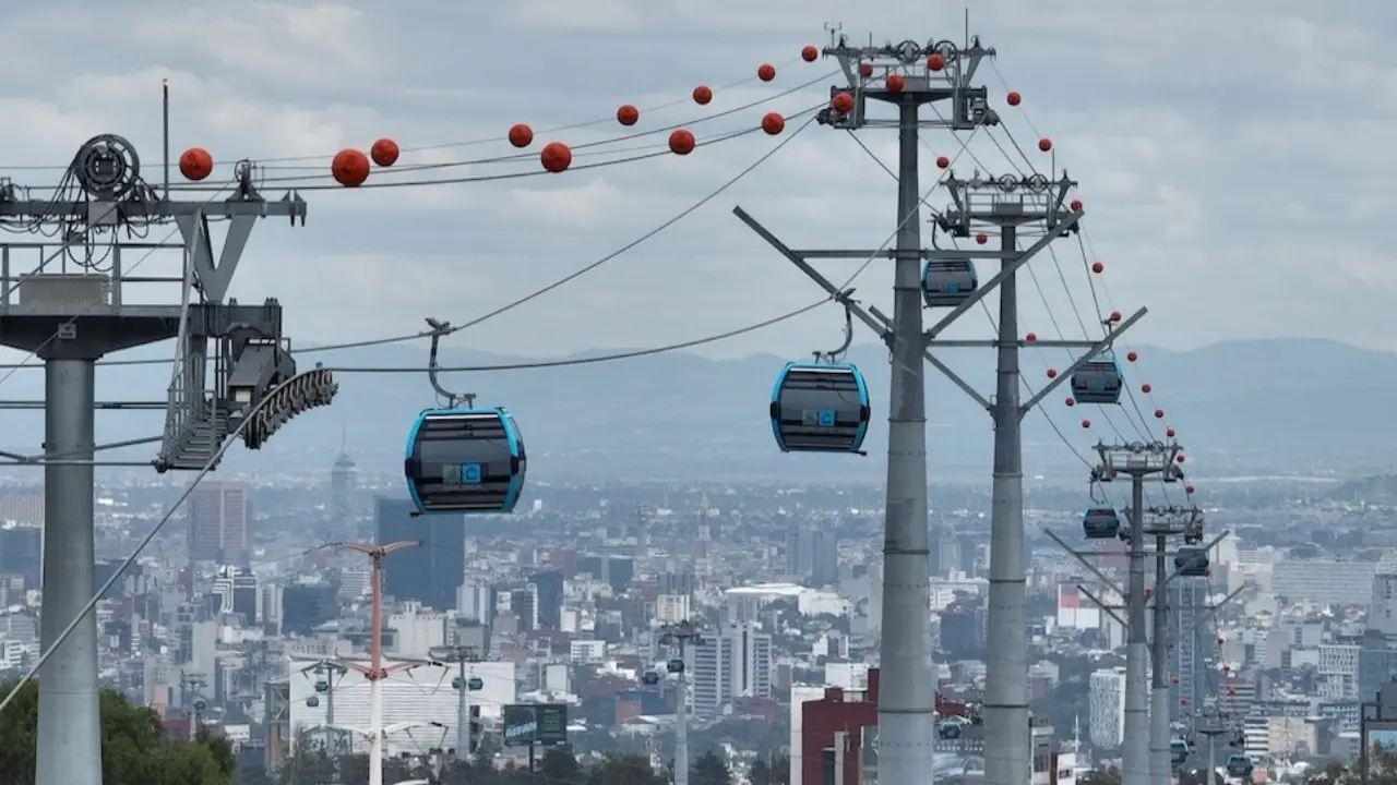 El gobierno de Puebla incluyó en el presupuesto 2026 la construcción de un cablebús para la CDMX, FOTO: Teleférico de Puebla /Archivo Jafet Moz