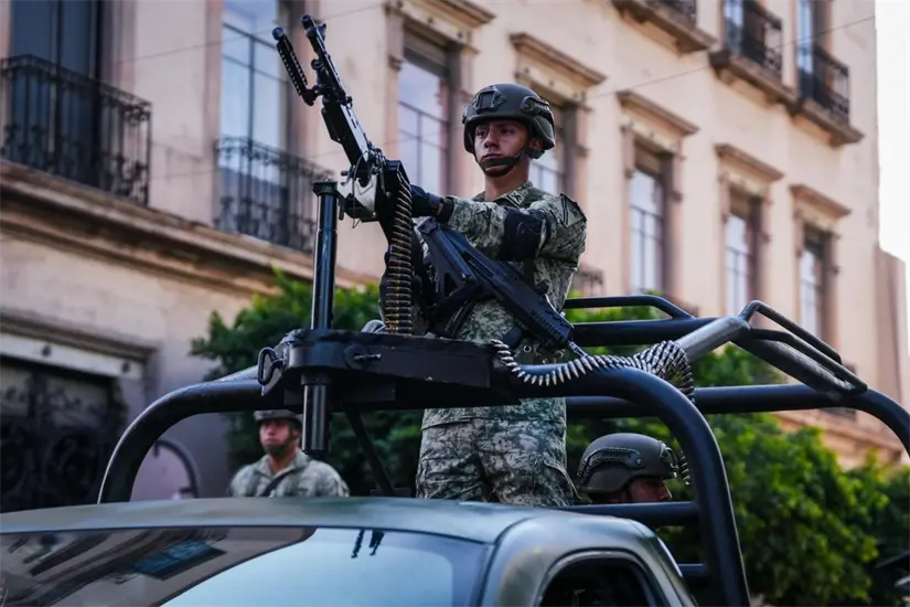 imagen recuadro Fuerzas armadas de Guanajuato, Celaya, FOTO : Facebook ( Juan Miguel Ramírez Sánchez)