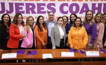 Manolo Jiménez presenta en el 25N avances contra violencia de género en Coahuila