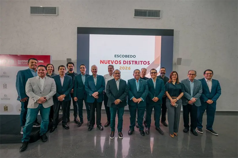 imagen recuadro El alcalde Andrés Mijes, aseguró que el muncipio de Escobedo se convertirá en motor de desarrollo de Nuevo León. Foto: Gobierno de Escobedo