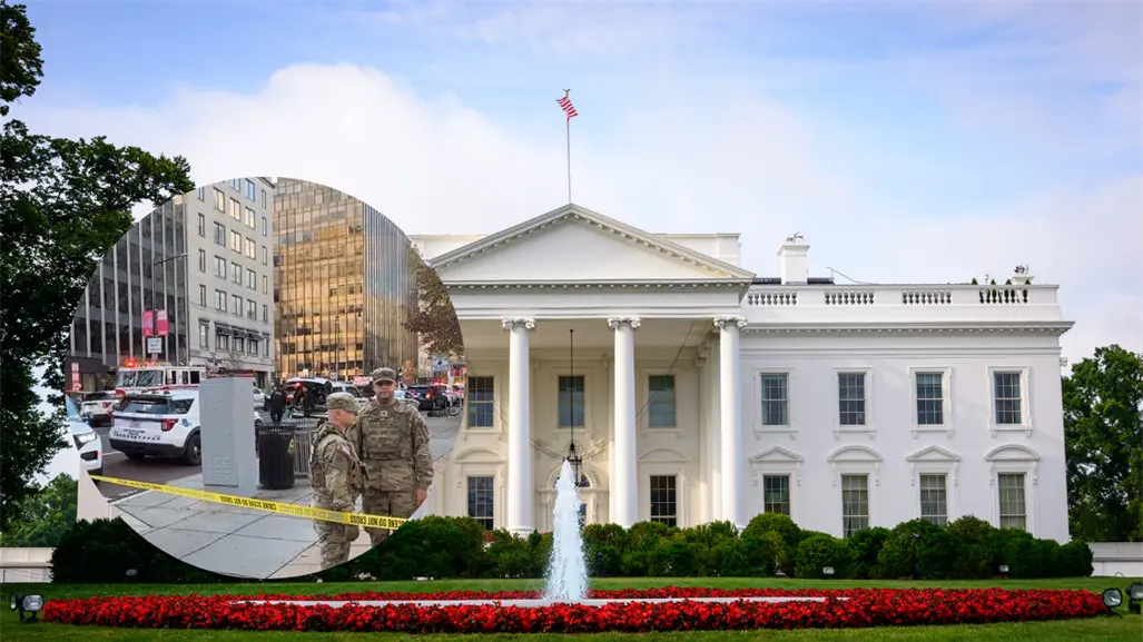 Tiroteo cerca de la Casa Blanca deja 2 elementos de la Guardia Nacional fallecidos