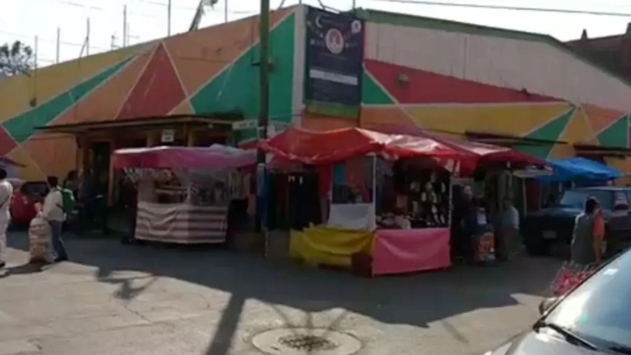 Mercado de la colonia Gabriel Ramos Millán, sección Bramadero donde ocurrió la balacera contra presunto extorsionadorFoto: Google Maps