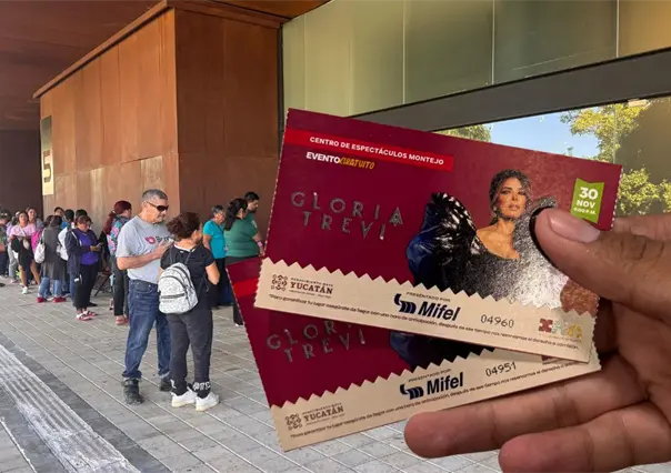 Feria Xmatkuil 2025: largas filas para obtener un boleto para el concierto de Gloria Trevi